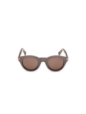 New Zegna Men's Sunglasses Brown Lens Injected Frame EZ0302 59E 46